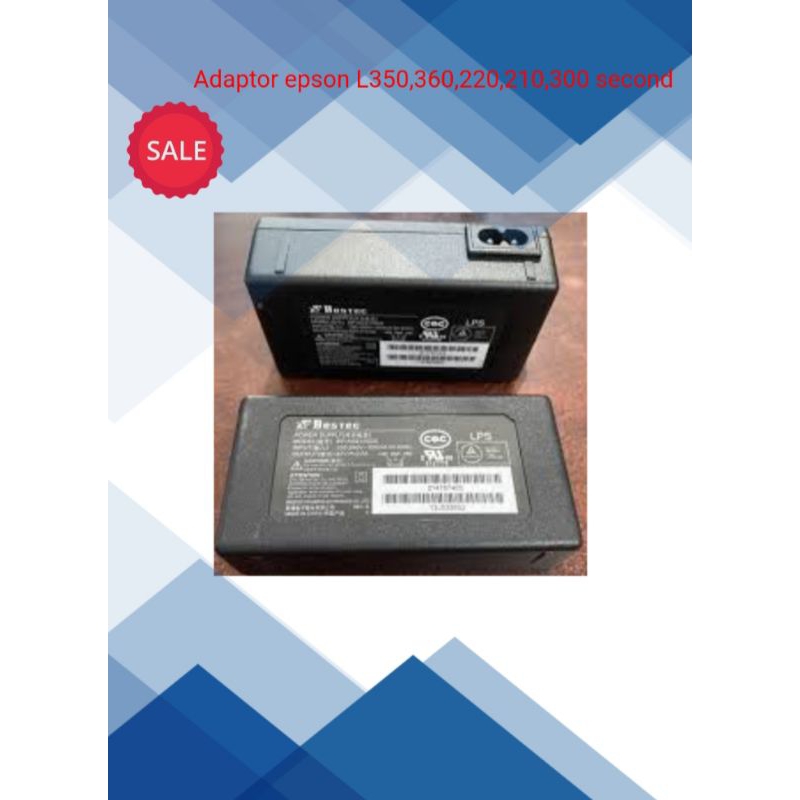 อแดปเตอร์ epson L360,365,220,210,300,310 มือสอง