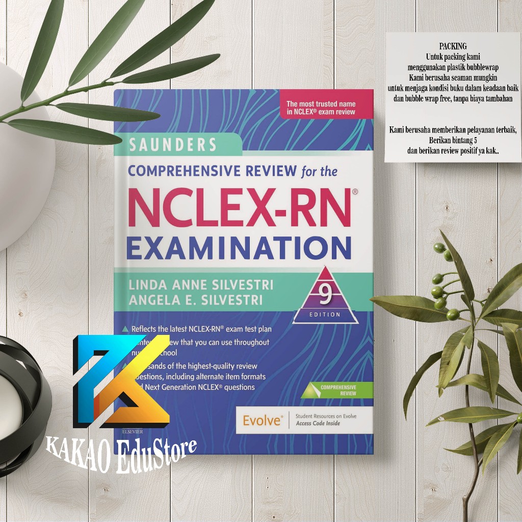 SAUNDERS COMPREHENSIVE REVIEW สําหรับ NCLEX-RN® ส่วนขยาย 9เอ็ด