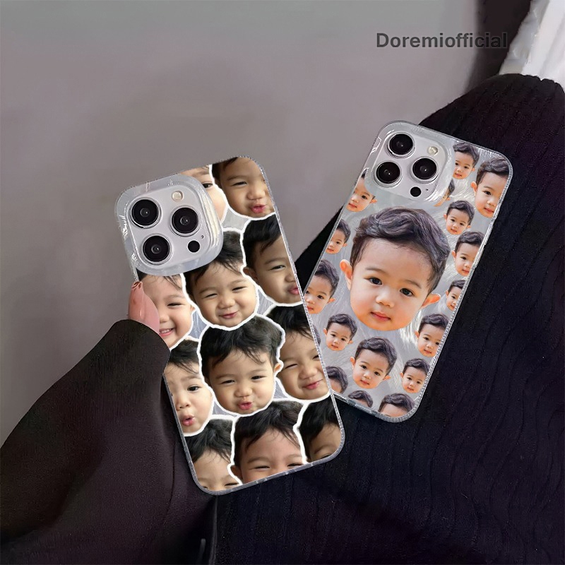 CUSTOM CLARITY SWIRL SILICONE SOFTCASE REQUEST PHOTO สําหรับ OPPO F1S F5 F7 F11 RENO 4 4F 5 5F 6 7 7