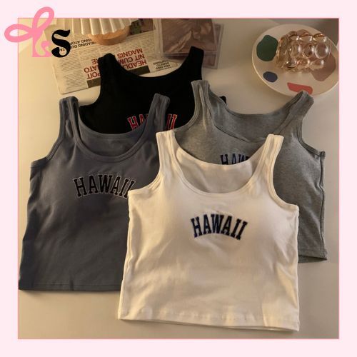 Lovelly Shopping Fashion TankTop Sport Bra Hawaii Sports ชุดชั้นในสตรี BR928