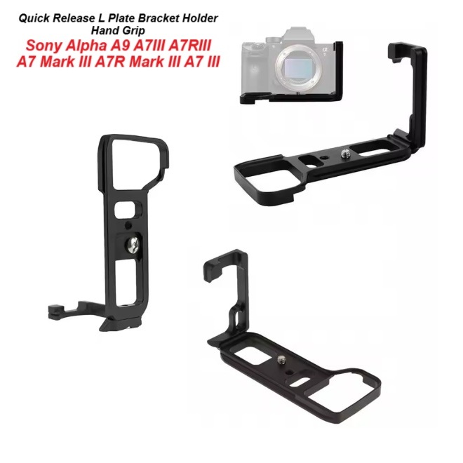 Sony a9 A7III A7RIII Quick Release L Plate Bracket A7 A7R Mark III