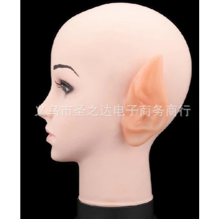 พร้อม EEF หูเอลฟ์หูเต็มคอสเพลย์หูของเล่นซิลิโคนซิลิโคนน้ํายางนางฟ้านิเวศ