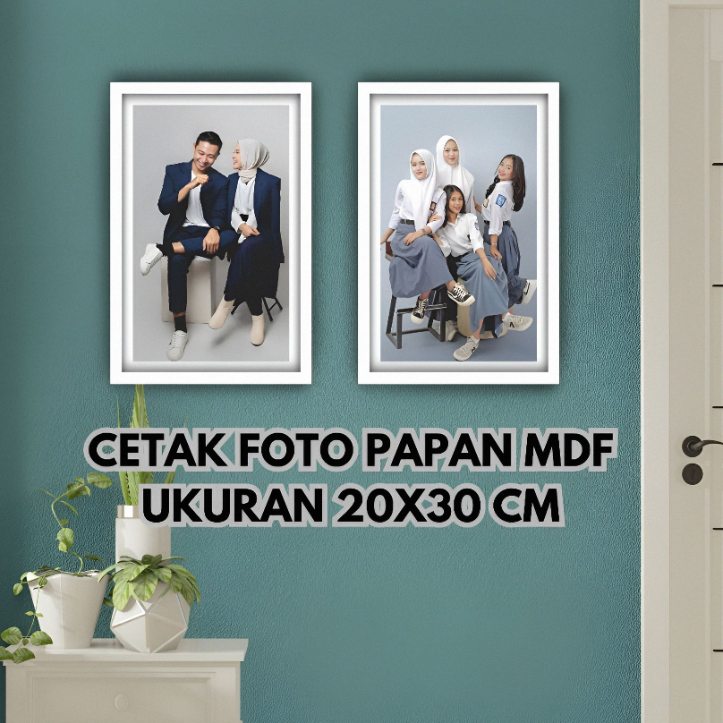 PHOTO PRINT + MDF FRAME ขนาด 10RS/20x30 ซม