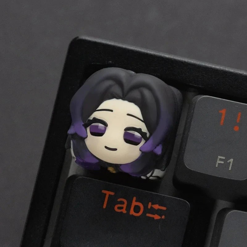 Artisan Keycaps Shinobu KochDe Demon Slayer: Kimetsu no Yaiba Anime Keycaps