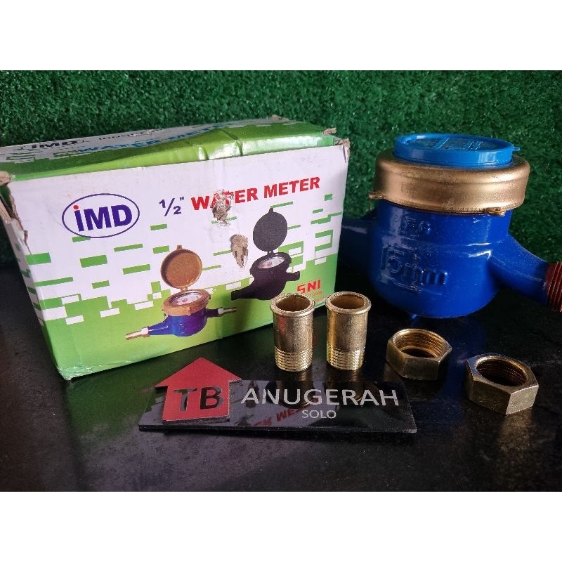 IMD 1/2" IRON WATER METER มิเตอร์น้ําเหล็ก IMD