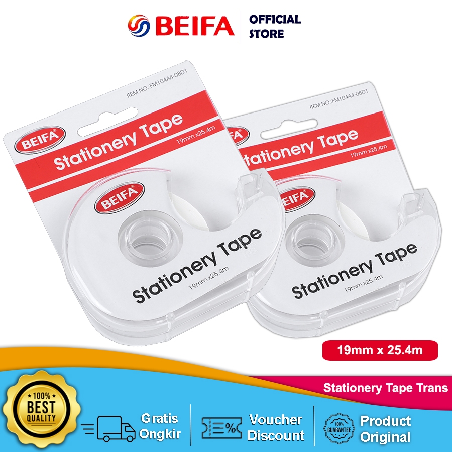 เทปใส Beifa FM103A4 – Solatip พร้อมเครื่องจ่าย เครื่องตัดเหนียวและคมที่แข็งแกร่ง