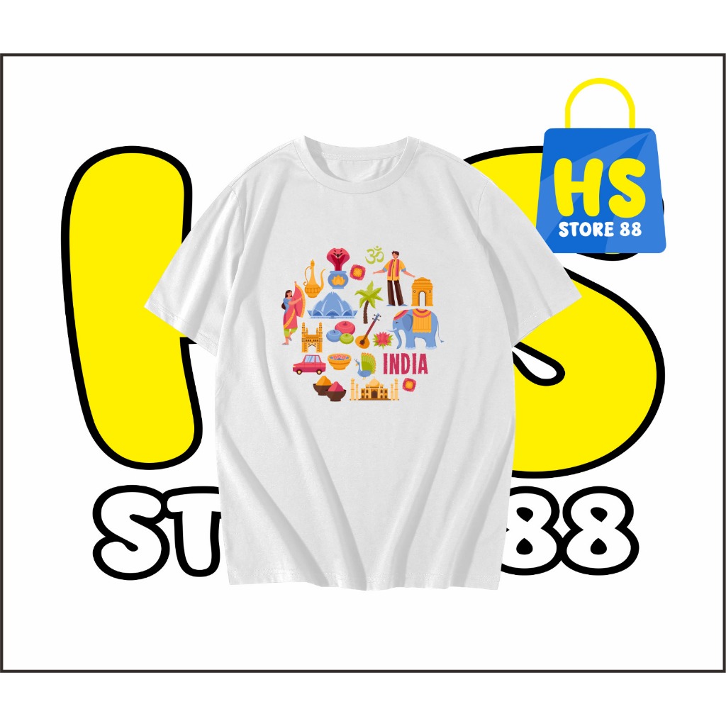 เสื้อยืด INDIAN - เสื้อผ้า INDIAN - INDIAN SOUVENIS - เสื้อยืด INDIAN