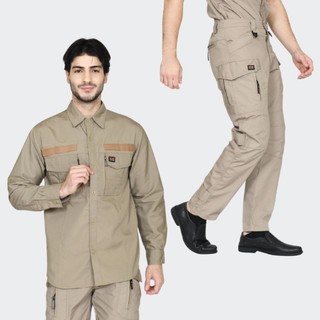 Madre.qu - Baju Setelan PDL Lapangan Tactical Oneset Seragam Kerja Kemeja dan Celana