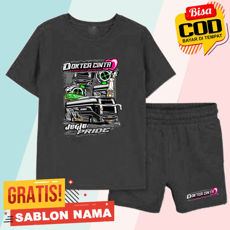 ชุดเสื้อยืด Bus Kids / Bus Boys & Girls Clothes Set