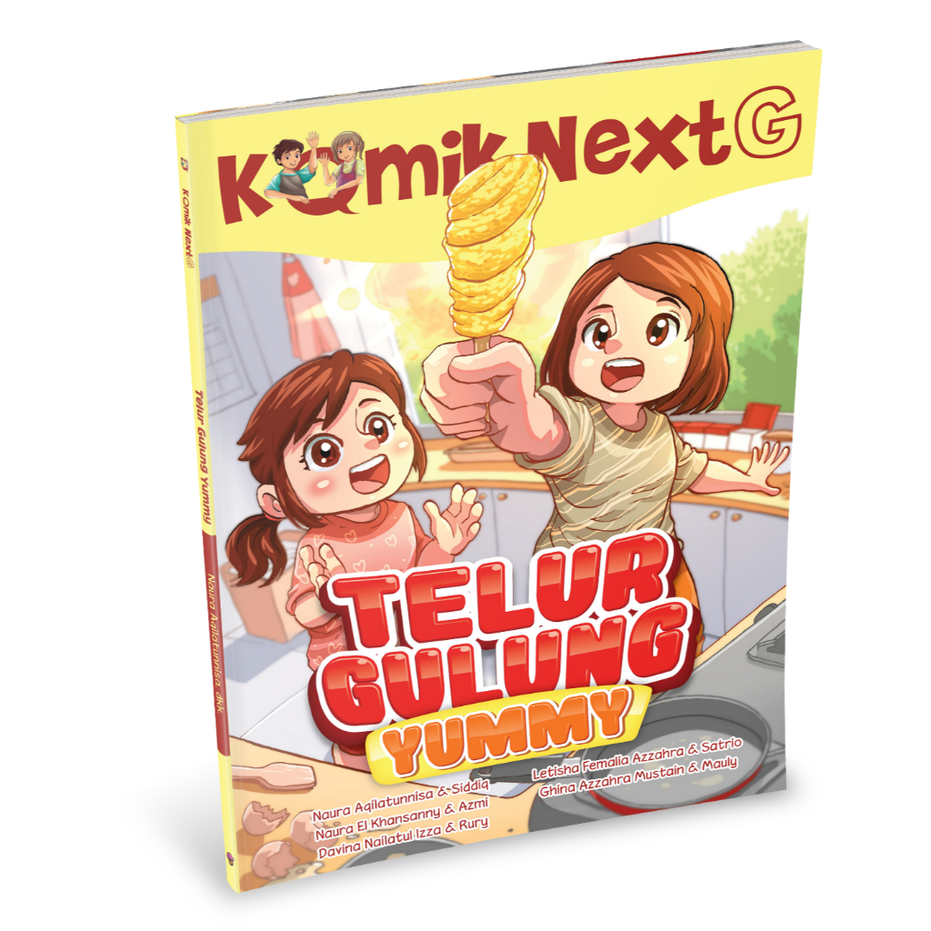Next G Comic หนังสือเด็ก Vol. 616: Yummy Egg Rolls - Mizan Medan