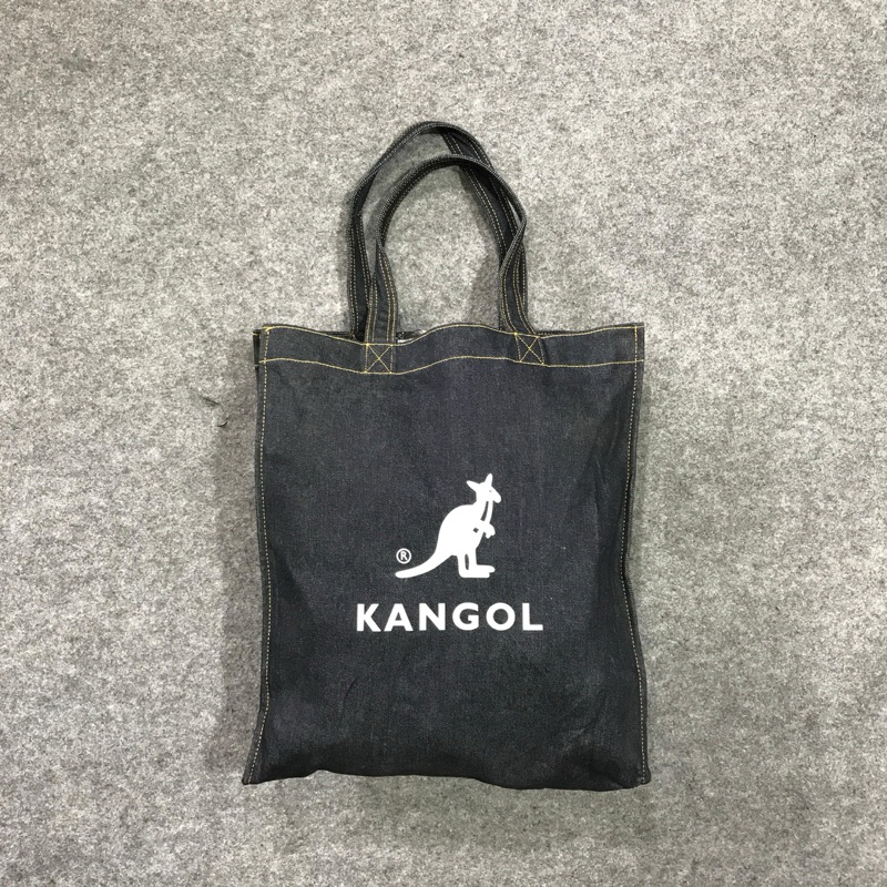 กระเป๋าโท้ตผ้ายีนส์ kangol tote bag skena