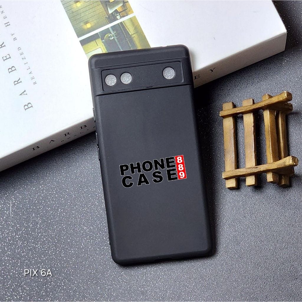 GOOGLE PIXEL 6A CASE MACAROON BLACK SQ CASE BLACK GOOGLE PIXEL 6A