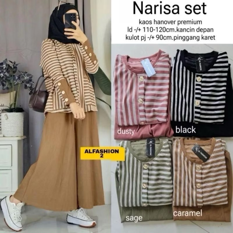 Js NARISA SET PREMIUM/MODERN WOMENS FASHION/LATEST FASHION 4240
