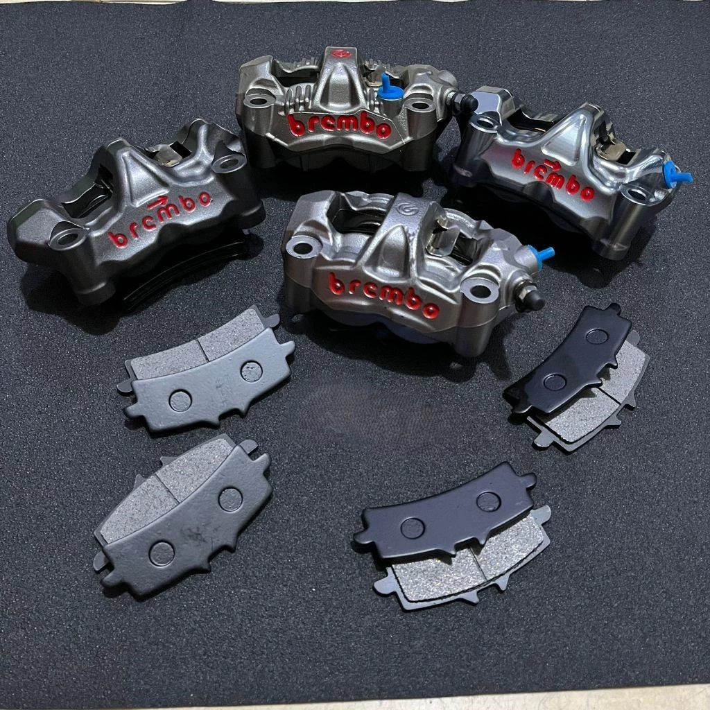 BIG RADIAL 4 PISTON แผ่นดิสก์เบรค GP4RS GP4RX M4 M7 GP4 PREMIUM 4P 4 PISTON DISC PAD GP4
