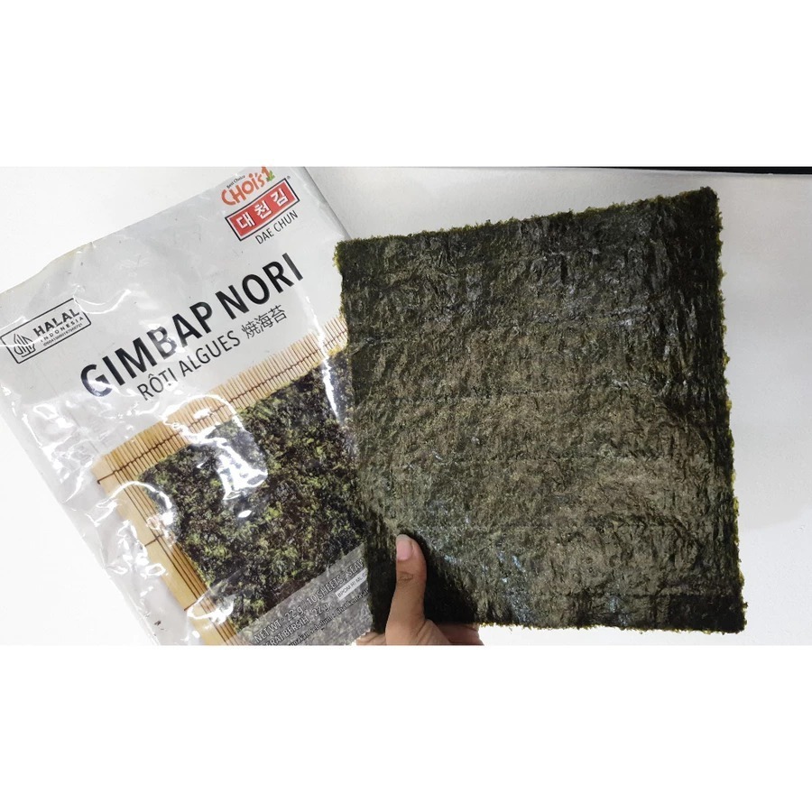 KIMBAP / KIMB DAECUN 10 แผ่น / SUSHI NORI 10 แผ่น SUSHI NORI ICHINORI DRIED SEAWEED KIMBAP PK