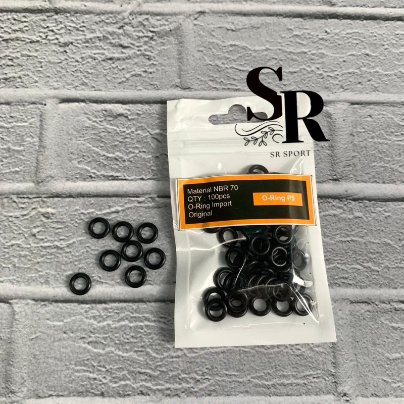 Sil oring NBR P5 / sil oring od 8.0mm id 4.60 มม. หนา 1.10 มม.