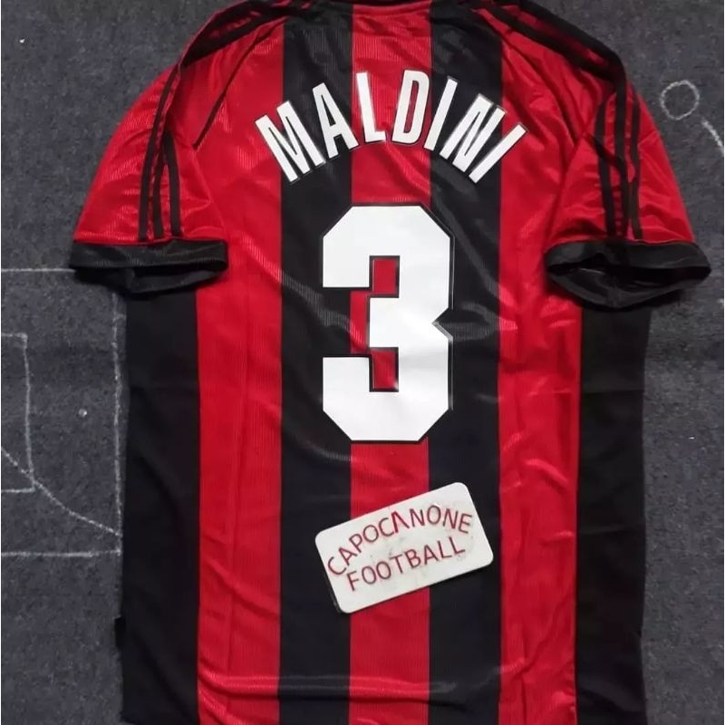 Jersey AC MILAN RETRO 1998 1999 98 99 1996 1997 1995 Home 96 97 95 2000 00 Home BLOKECORE SKENA FULL