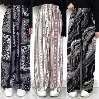 Celana Kulot Hommy  Kulot  Motif Remaja Kekinian Size muat M - bb 30 -40  L- bb - 41 - 50  XL- bb 51 - 65  XXL -  bb 66 -80 kg  - Rayon viscos adem nyaman saat di Pakai Bisa cod
