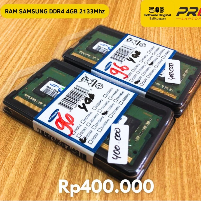Samsung DDR4 2133Mhz 4GB & 8GB Ram