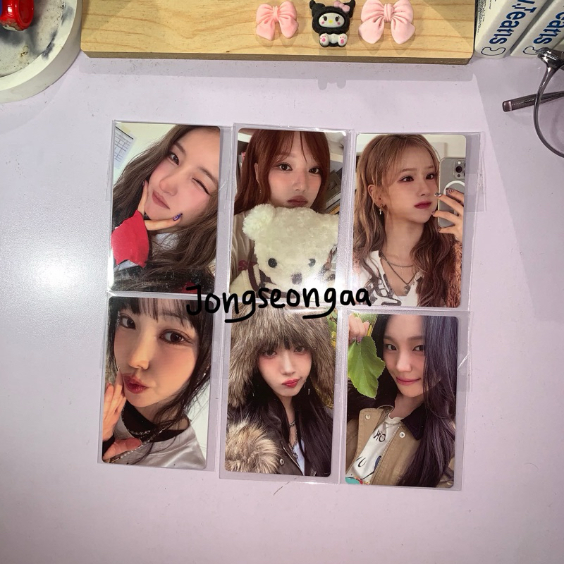 (READ DESCRIPTION) PC PHOTOCARD GAFFLE WEVERSE SHOP SEASON OF MEMORIES ALBUM POB SOWON YERIN EUNHA Y