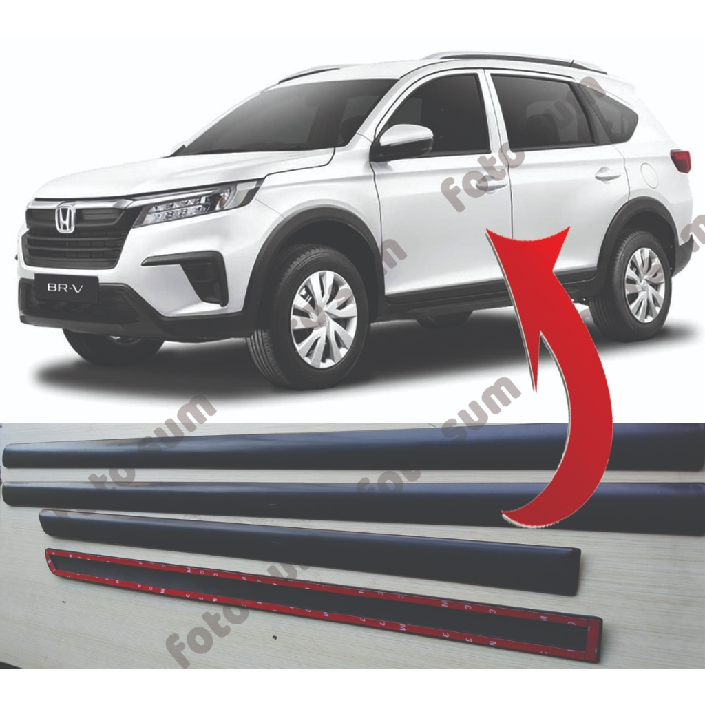 BRV 2022 ถึง 2025 รายการตัวรถสีดํา ชุด 4 ชิ้น