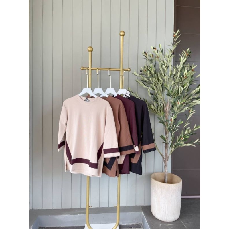 Gw 47103 เสื้อ 2tone