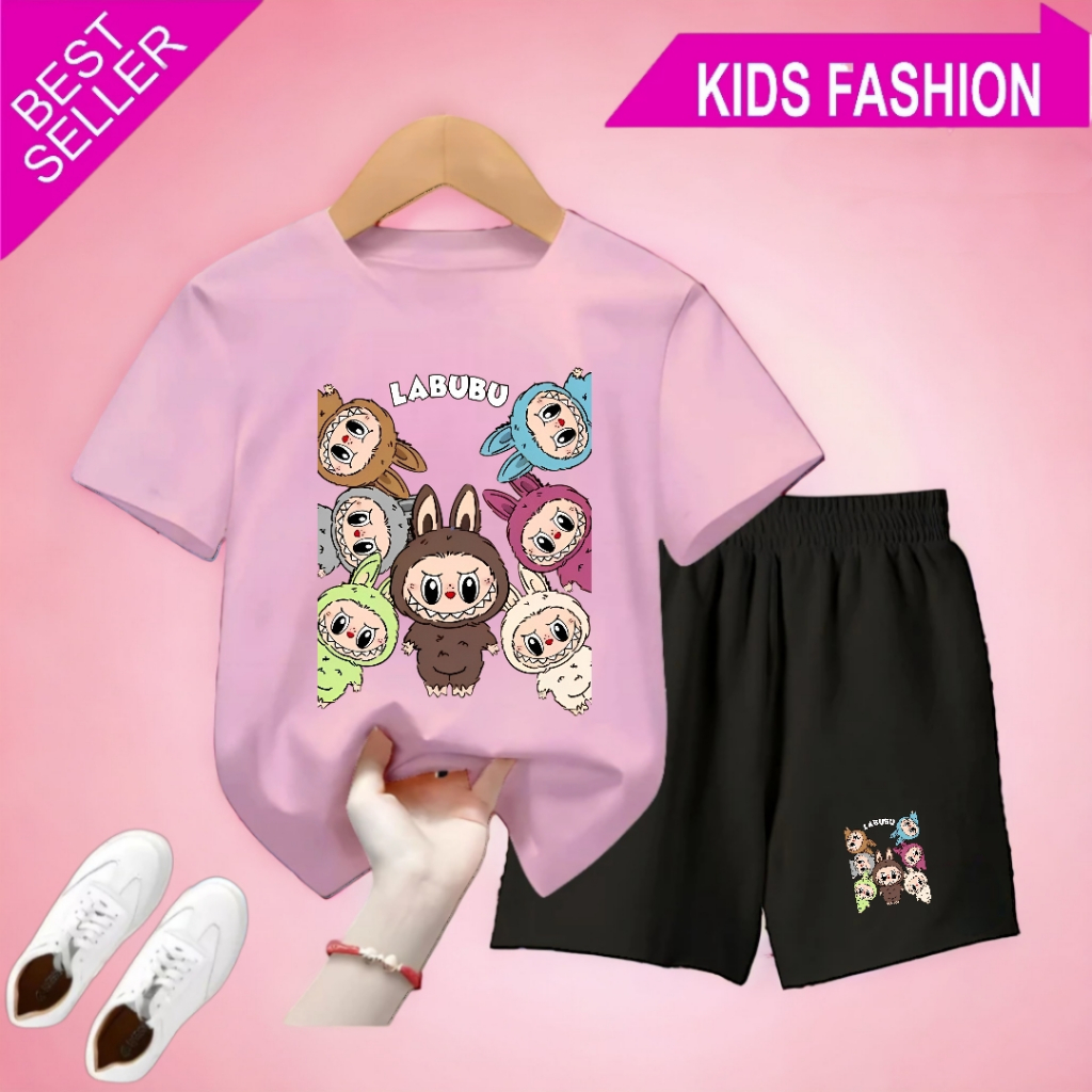 ชุดเสื้อยืด BOYS AND GIRLS 1-10 ปี/LABU AND FRIENDS