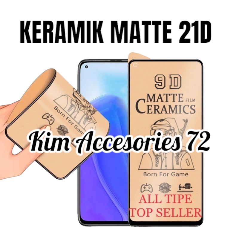 ANTI-SCRATCH REALME NOTE 60 / REALME NOTE 60X / REALME NOTE 70 - ANTI-SCRATCH MATTE CERAMIC 21D