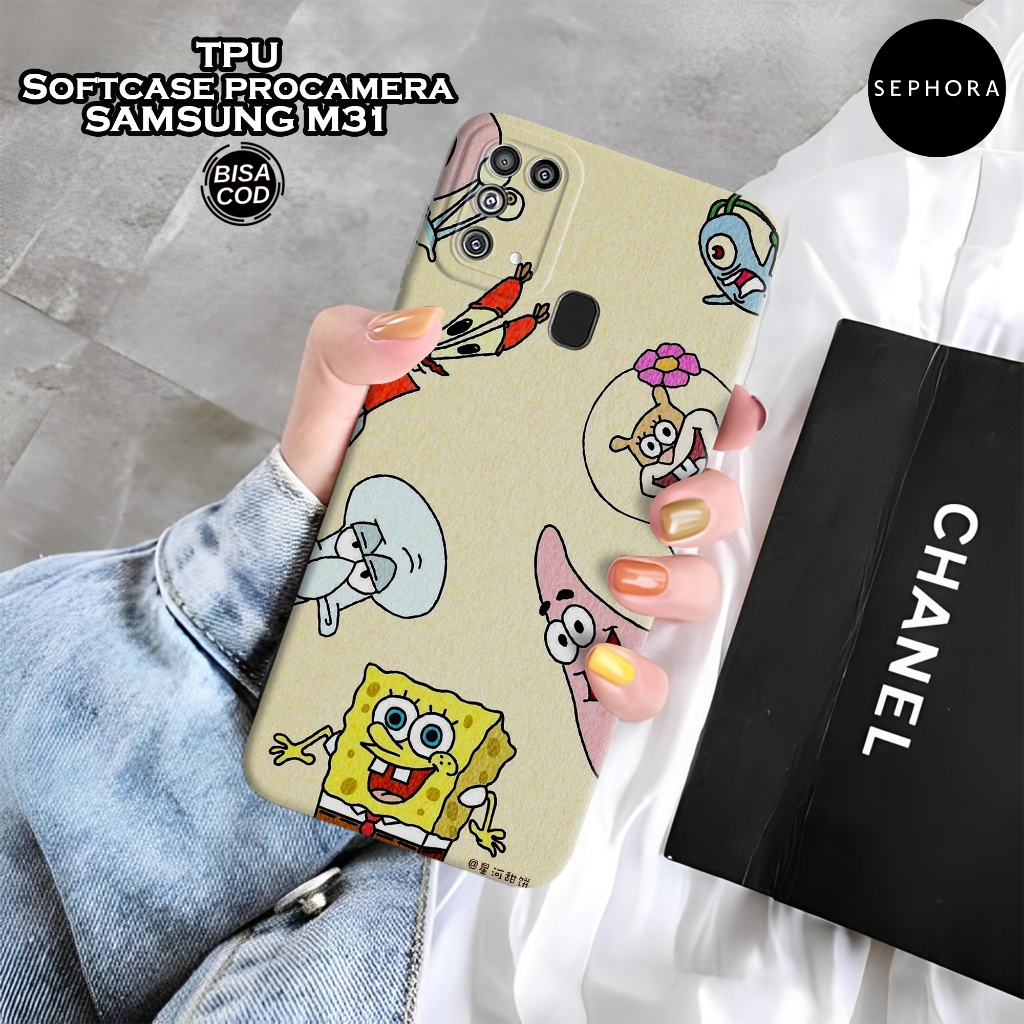 HP เคส Samsung M31 ใหม่ล่าสุด - เคสการ์ตูนแฟชั่น - Samsung M31 Softcase - เคส Pro - เคส Samsung M31 