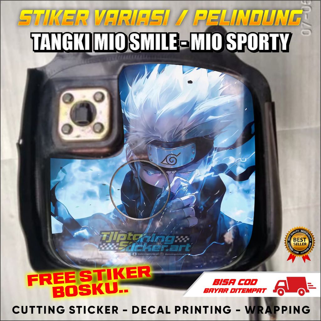 Variation Sticker - MIO SPORTY MIO SMILE สติ๊กเกอร์ป้องกันถังน้ํามันเชื้อเพลิง A