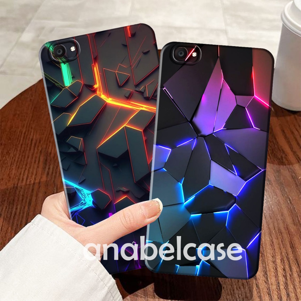 SOFTCASE Vivo v5 / v5s / v5 + / v5 lite / y65 / y66 / y67 / Y71 / v7+ / v9 / y53 old Motif Abstract 
