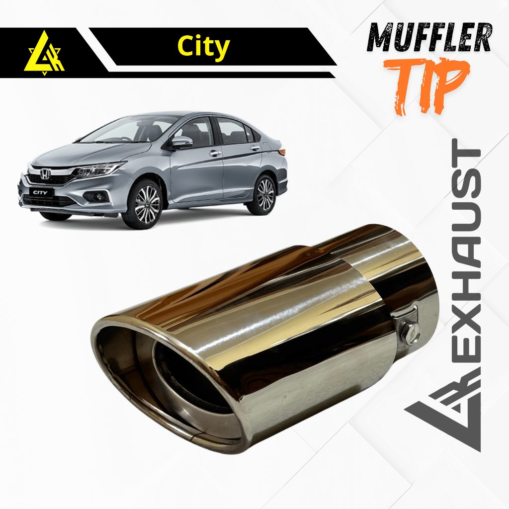 LK ไอเสีย - เครื่องตัดท่อไอเสีย honda city variation of ท่อไอเสียรถยนต์สแตนเลสรูปไข่