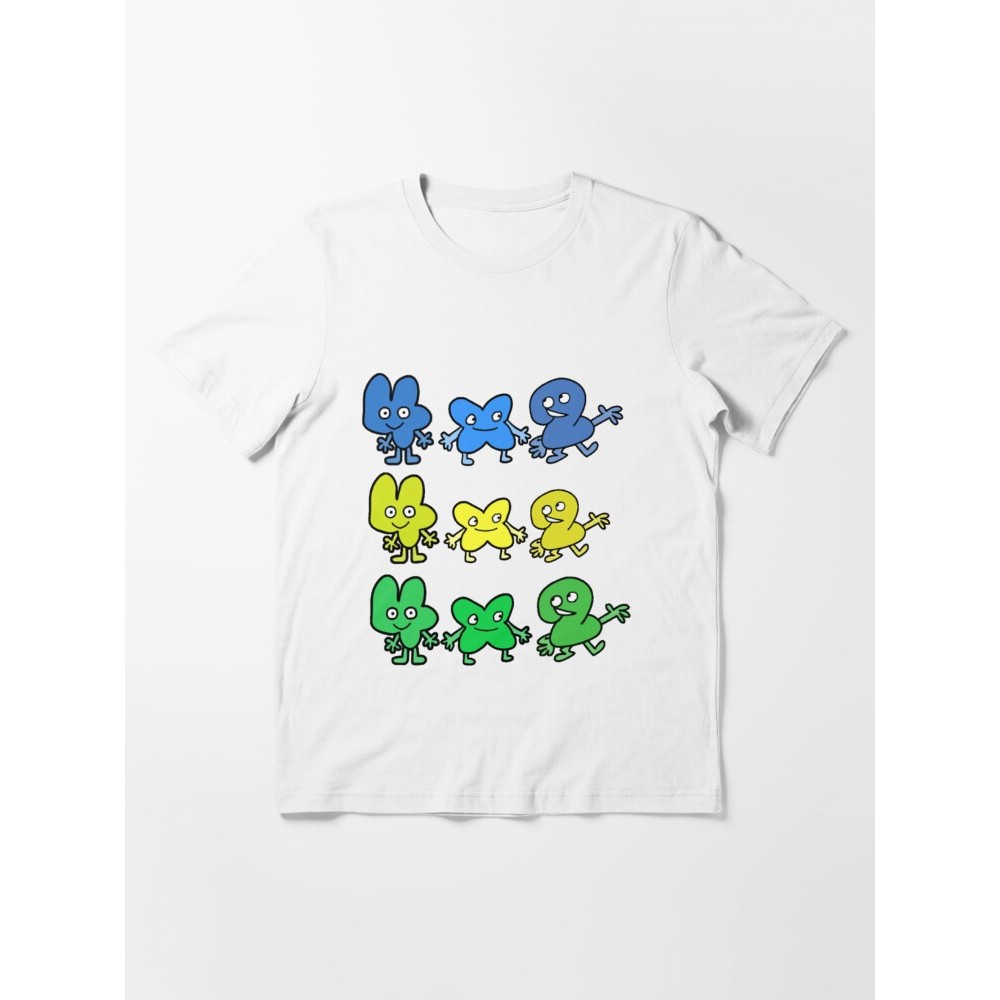 เสื้อยืดเด็ก เสื้อยืดการ์ตูน bfdi four and x TShirt