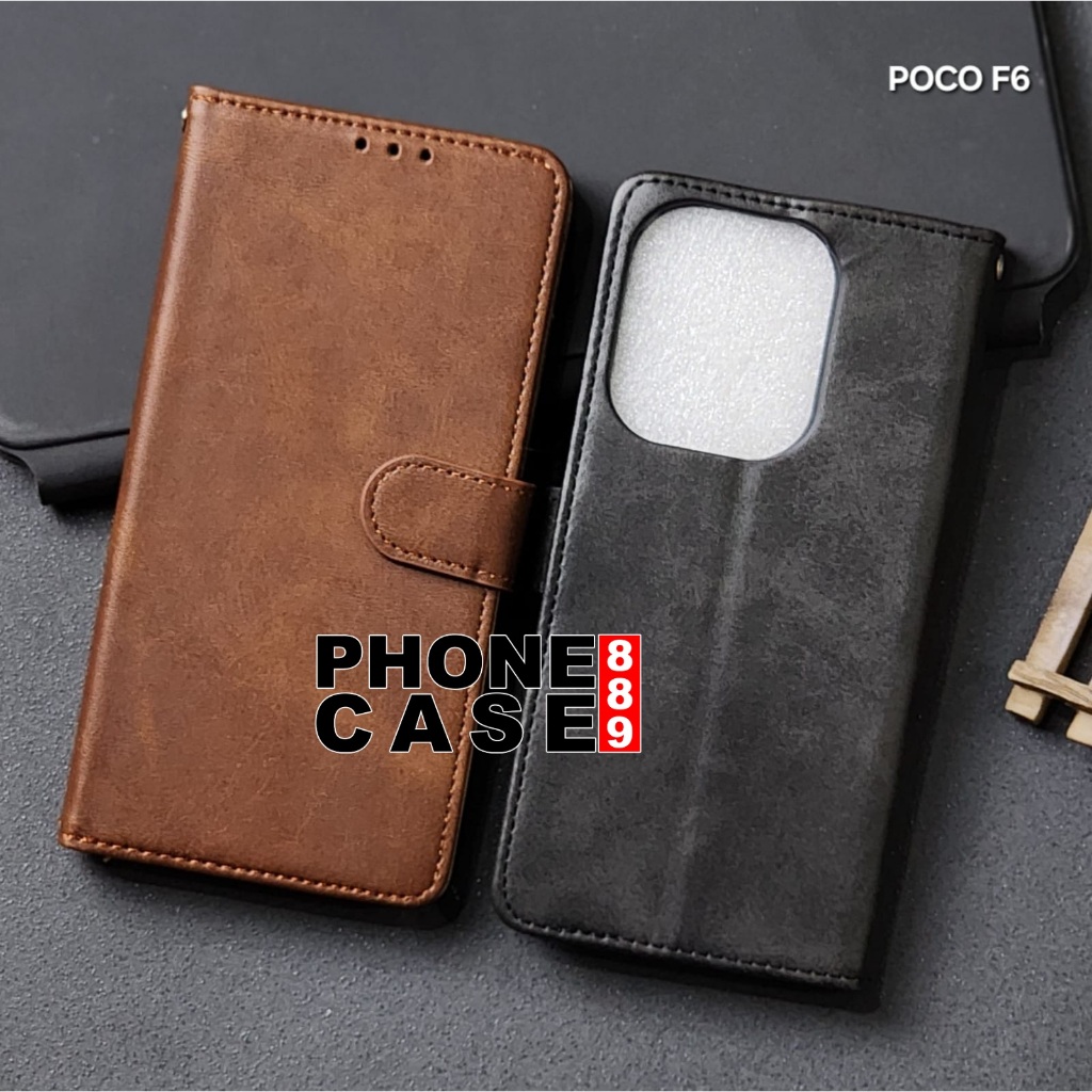 INFINIX HOT 40I LEATHER FLIP CASE WALLET INFINIX HOT 40I