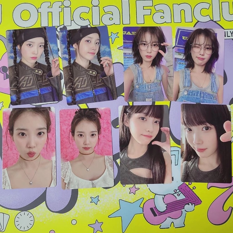 [SHARING] Iu 7th Gen Fanclub Kit Uaena - Photocard