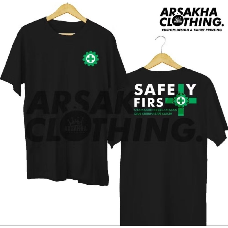 SAFETY FIRST NEW MODEL ++ เสื้อยืด MAIN OF SAFETY