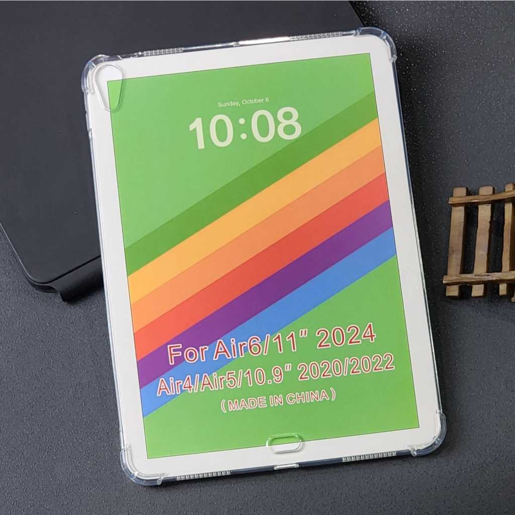 เคส IPAD AIR 4 IPAD AIR M1 IPAD AIR 5 IPAD AIR M2 11 INCH IPAD AIR 6 M2 2024 11 INCH CASE CLEAR AIRB