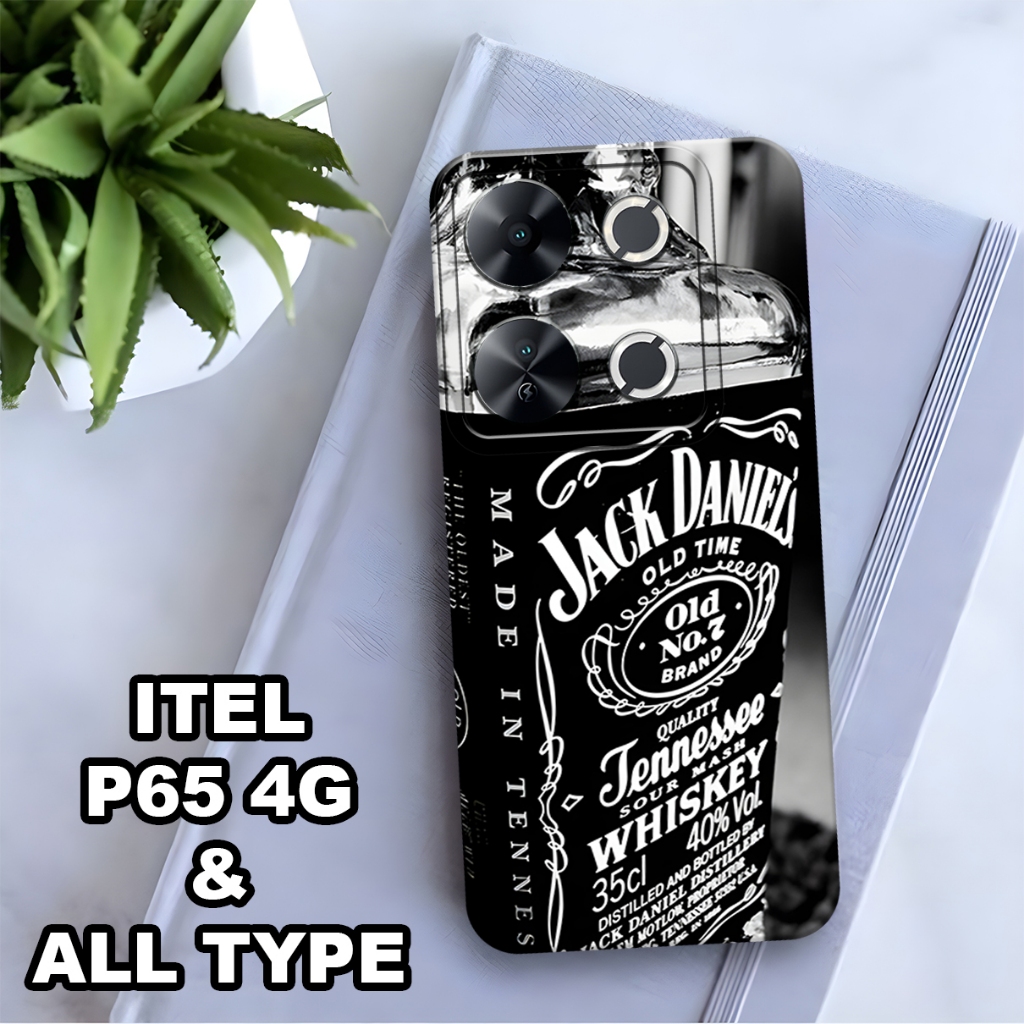 AC39/Softcase Procamera Itel P65 4G ล่าสุด 2024 แฟชั่นสําหรับชายกรณีทําจากวัสดุ Keret