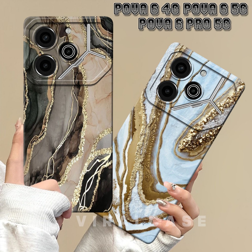 เคสนิ่ม TECNO POVA 6 | POVA 6 5G | POVA 6 PRO 5G - Softcase ยืดหยุ่น - Pro Camera Protector - เคส Co