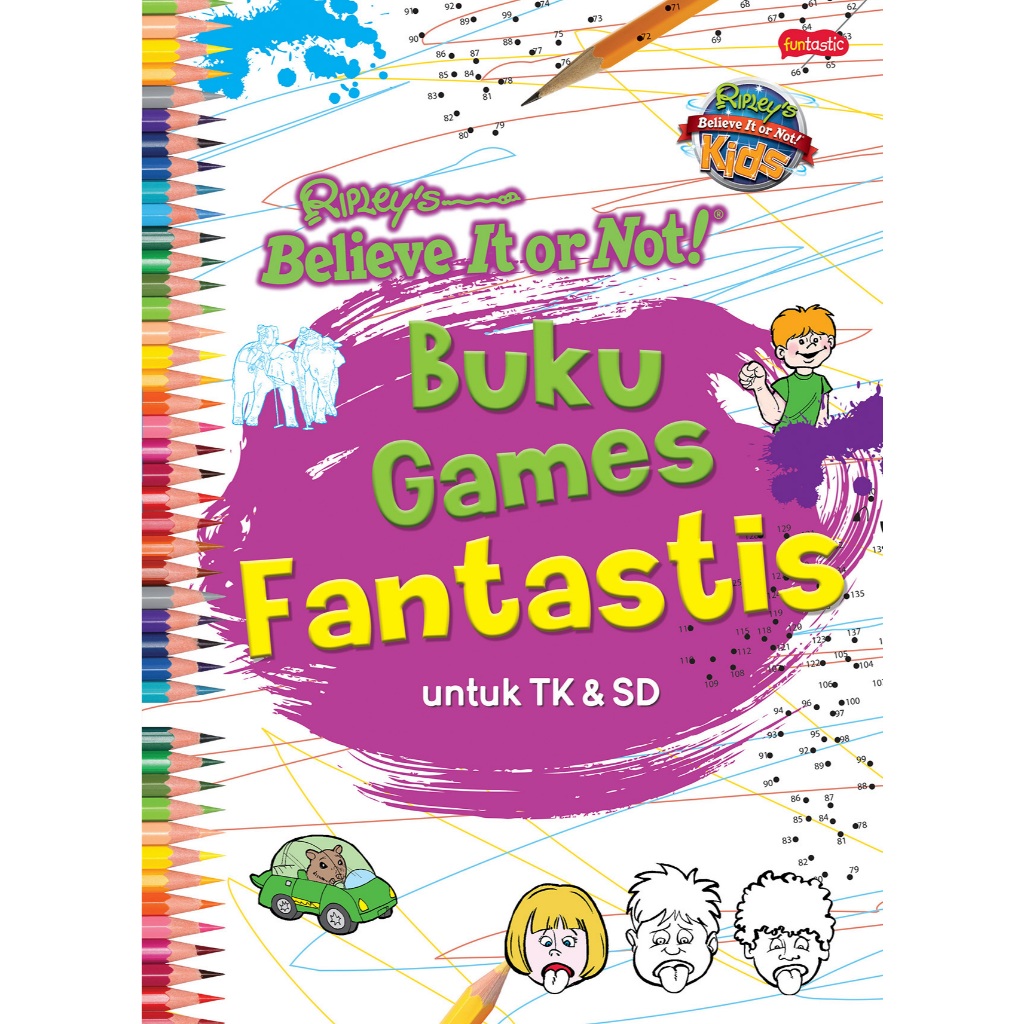 Gramedia Bogor - RipleyS Believe It Or Not! เด็ก ๆ – หนังสือเกมมหัศจรรย์