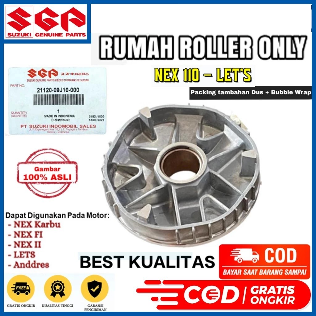 ROLLER HOUSE ONLY FACE COMP SUZUKI NEX 1 2 CARBON FI ADDRESS LETS 21120 09J10 21120B09J10N000