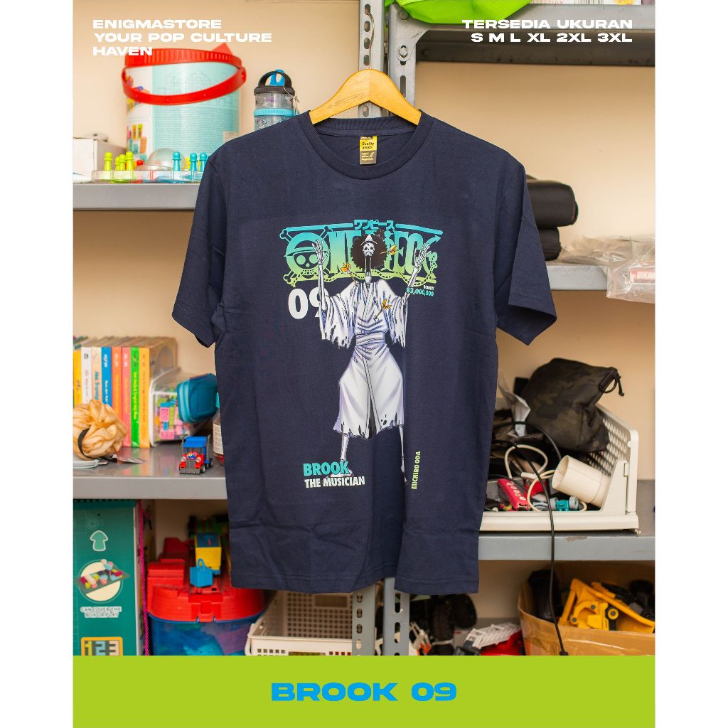 เสื้อยืด ONE PIECE BROOK 09 - ANIME TSHIRT