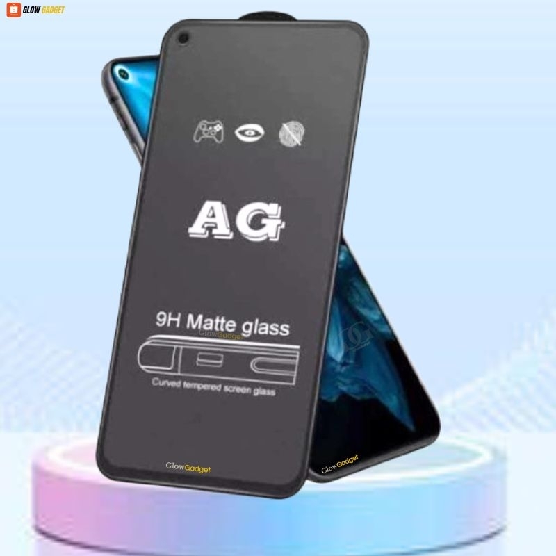 LAYAR Matte Glass 9Hแบบเต็มหน้าจอOppo Reno 12F 5G 12F 4G 11F 5G 8 4G 8 5G 8 Lite 8 Pro 7 4G 5G 7z 5G