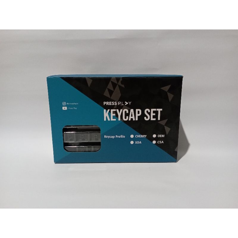 Pressplay Keycaps ไม่ใช่ Royal Kludge Maxfit Ajazz CK721 Xera 87 VGN VXE Daxa Akko Leobog Monka Mcul
