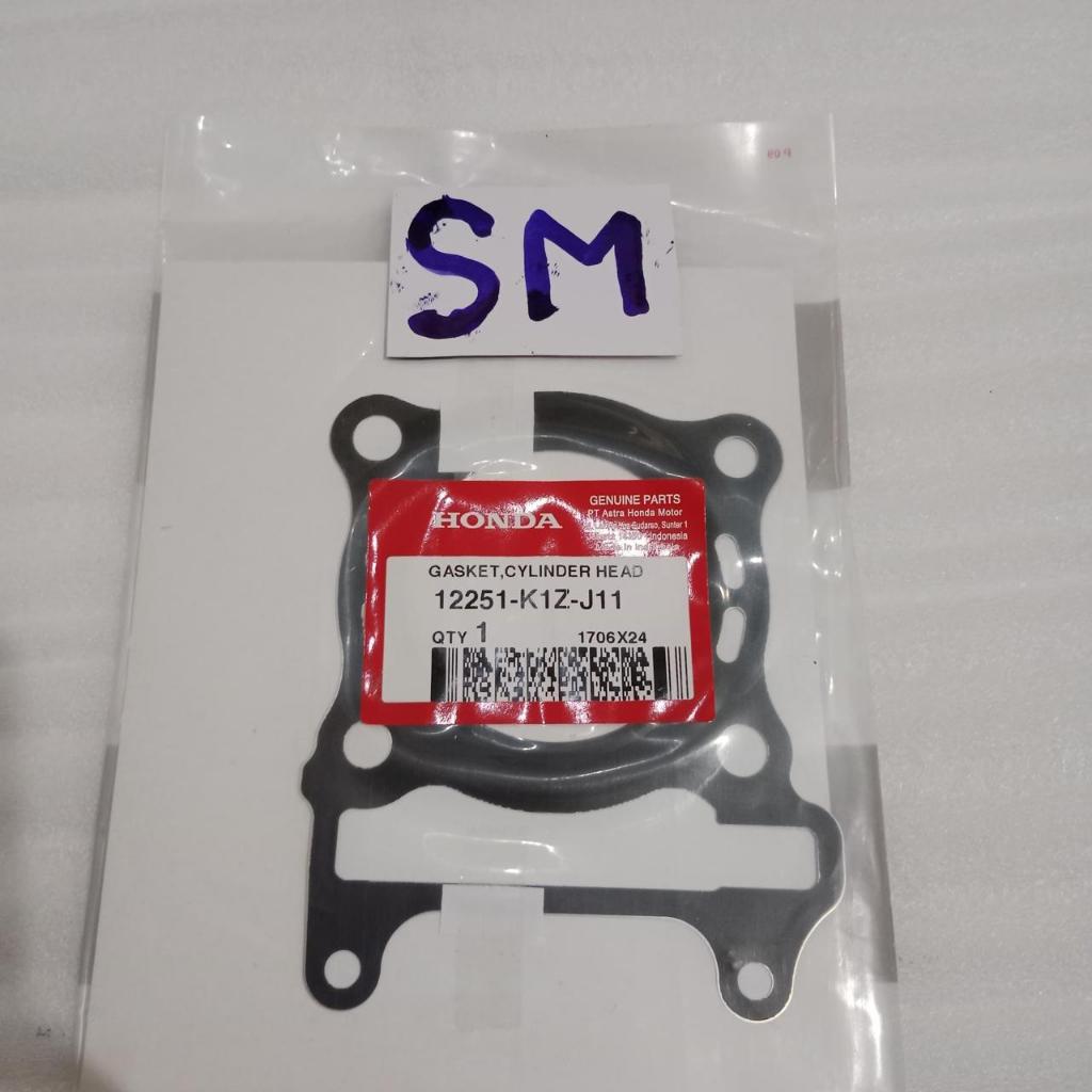 ปะเก็น perpak paking ฝาสูบ PCK 160 ADV 160 Vario 160 12251-K1Z-J11 แท้ Honda HGP AHM
