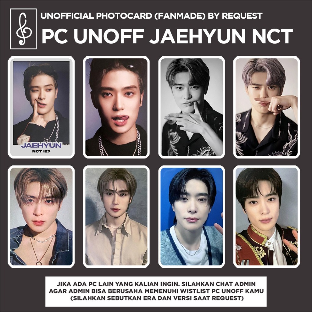 [NCT] Jaehyun REQUEST PHOTOCARD UNOFFICIAL