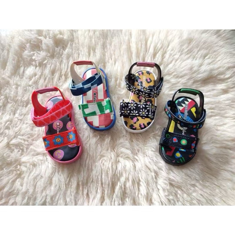 Pula Pula Pula รองเท้าแตะเด็ก + พื้นรองเท้า fabula 13.5 cm-18.5 cm
