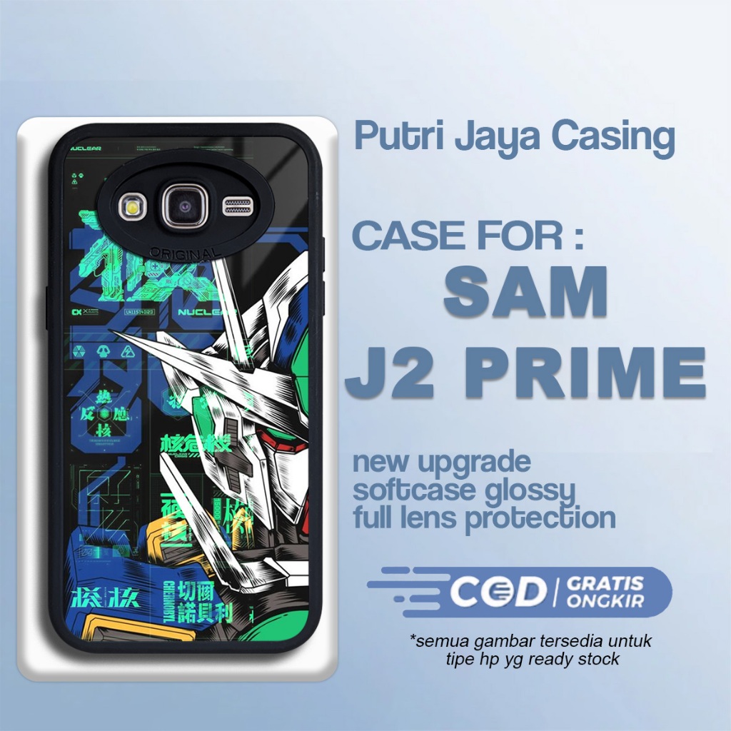 เคส Samsung J2 Prime ล่าสุด Gundam Hardcase Softcase Glossy Casing Samsung J2 Prime