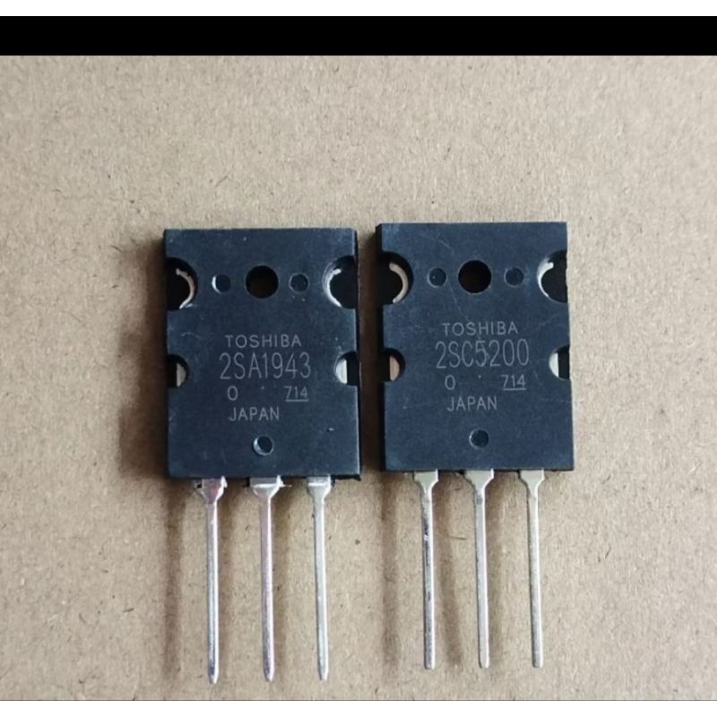 ทรานซิสเตอร์ a1943 / c5200 C5200 SA1943 original2 C5200 SA5200 Series 714 plus ยางล็อต 1 ชุด