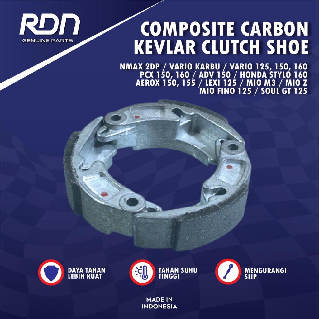 Carbon Kevlar Double Clutch Nmax 2DP Original RDN